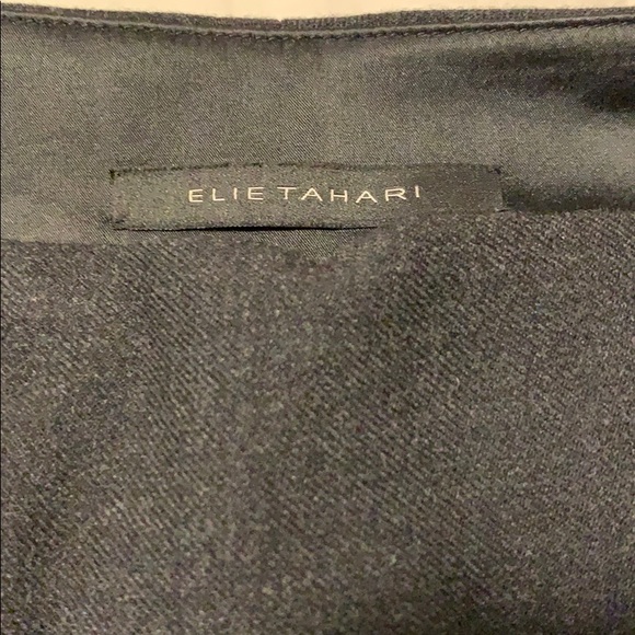 Grey wool Elie Tahari pant.  Never worn. Lined. - Picture 1 of 12